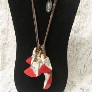 Alishad Long adj necklace statement necklace